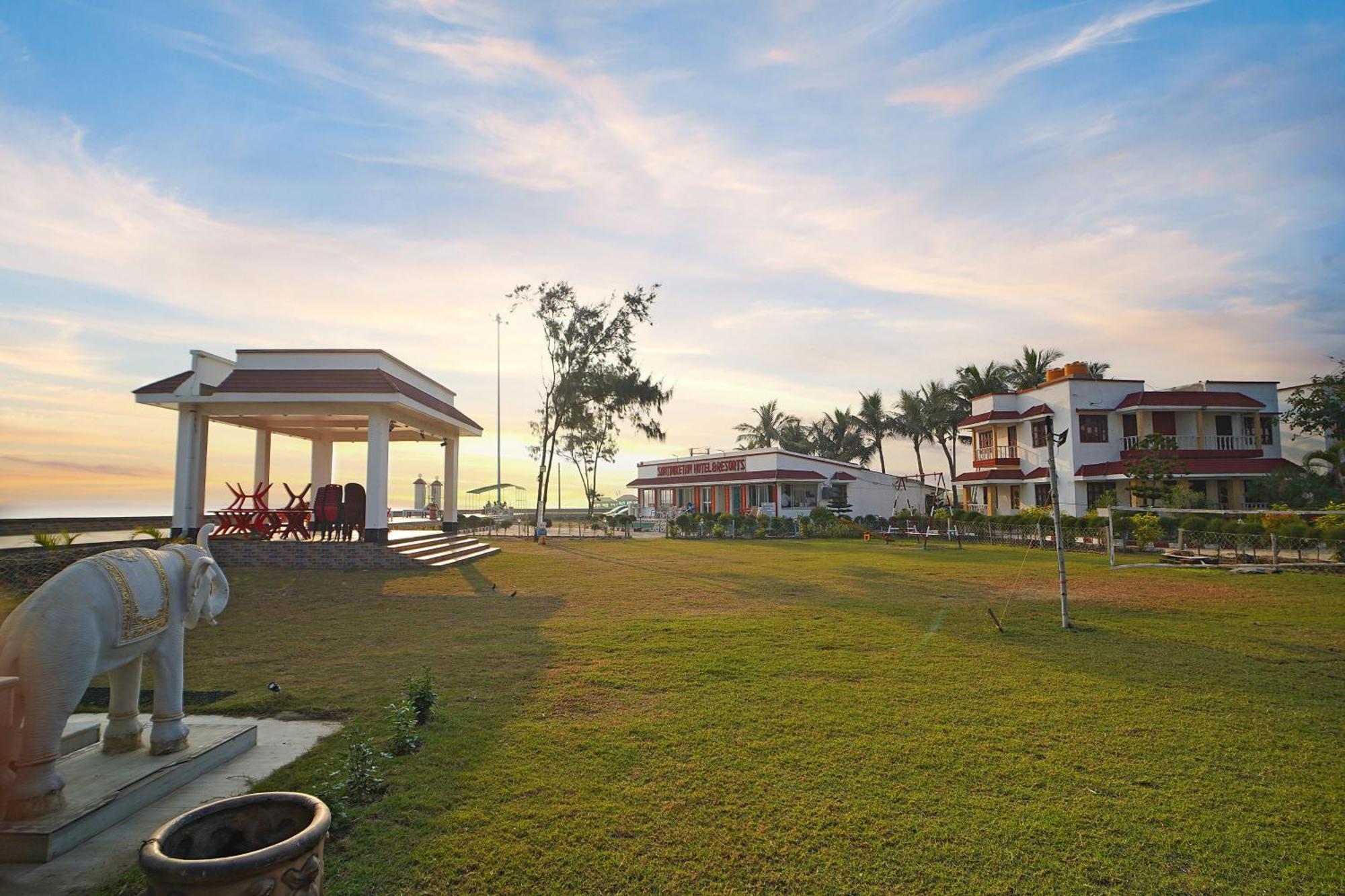 Santiniketan Hotel And Resort !! On Beach Family Resort !! Mandarmani Exteriér fotografie