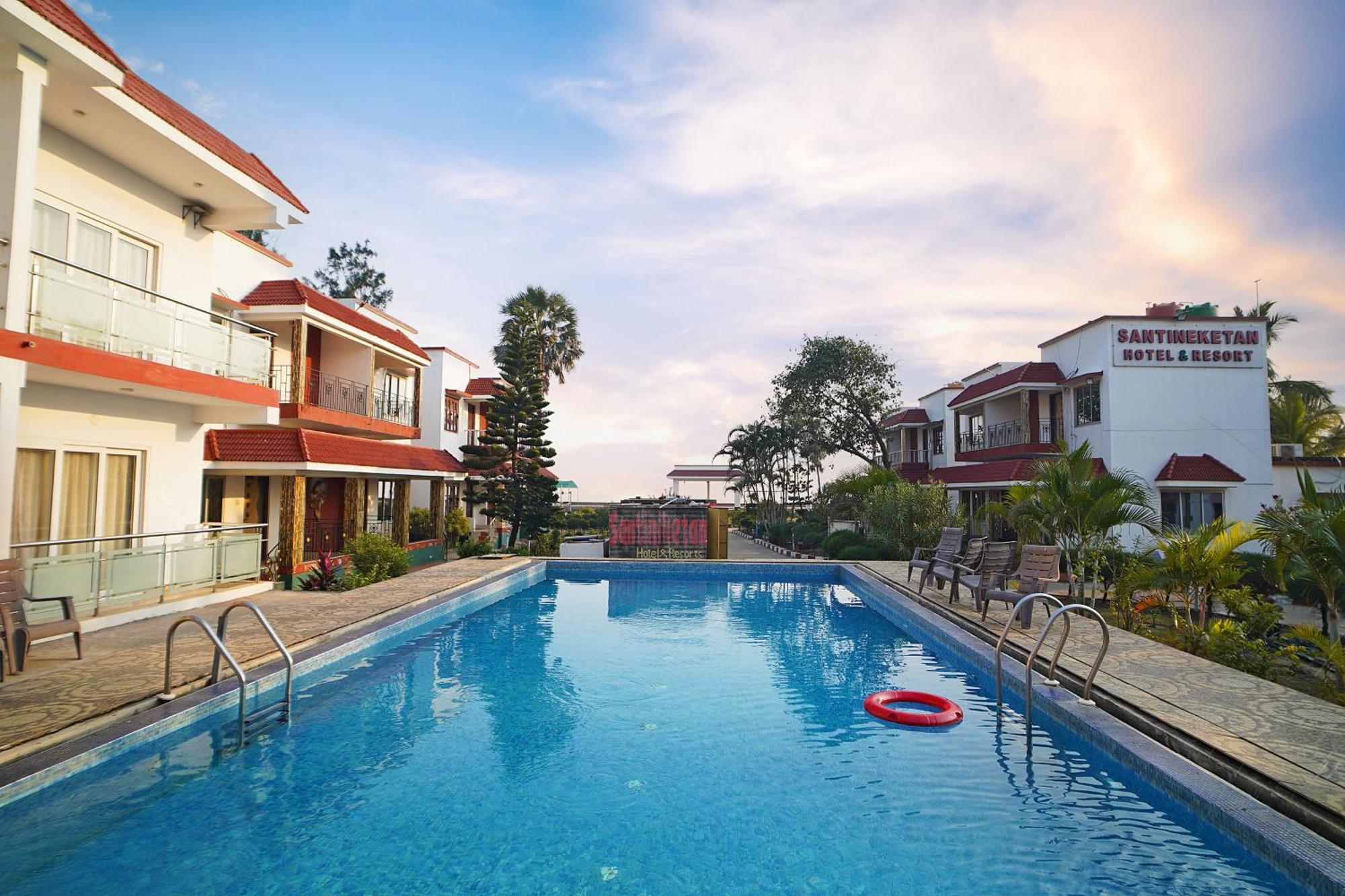 Santiniketan Hotel And Resort !! On Beach Family Resort !! Mandarmani Exteriér fotografie