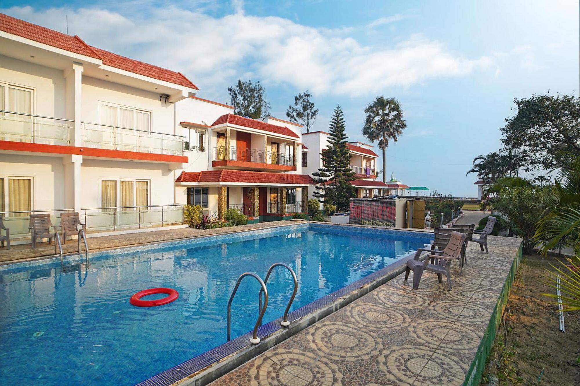 Santiniketan Hotel And Resort !! On Beach Family Resort !! Mandarmani Exteriér fotografie
