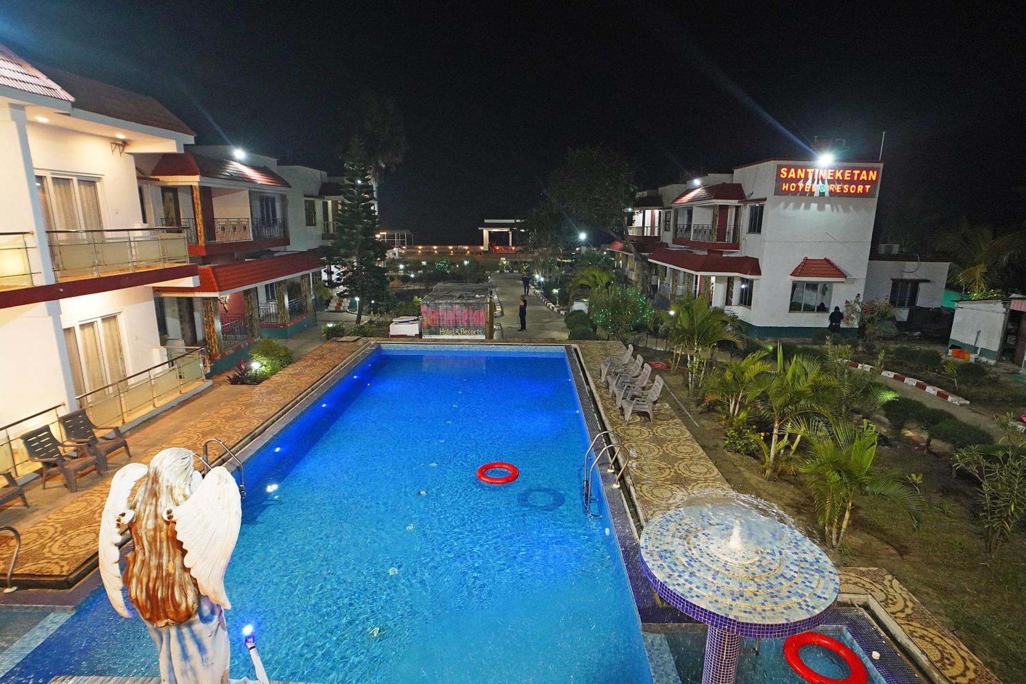 Santiniketan Hotel And Resort !! On Beach Family Resort !! Mandarmani Exteriér fotografie